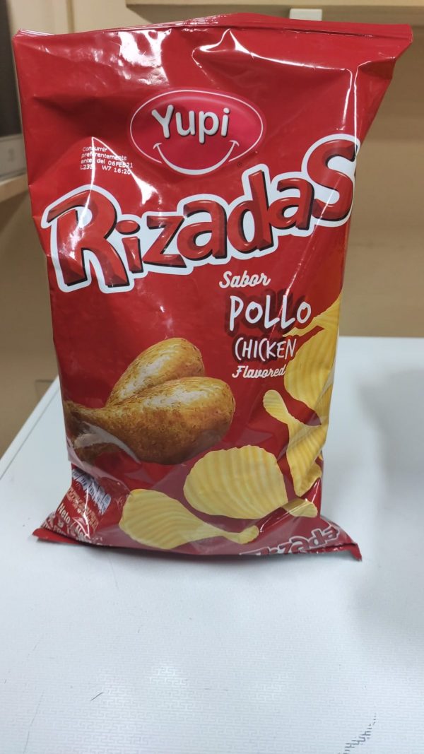 RIZADAS SABOR A POLLO 100GR YUPI