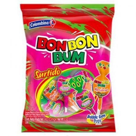 Chupeta Bon Bon Bun Surtido Bolsas