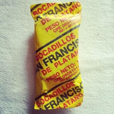 Bocadillo de Platano por unidad San Francisco