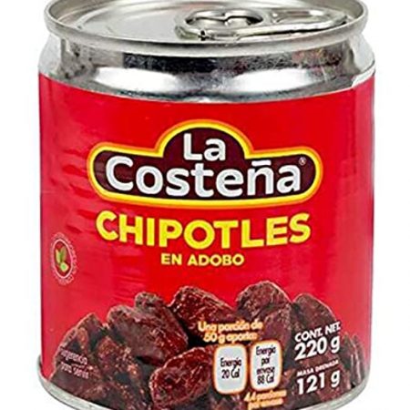 CHIPOTLES ADOBADOS  LA COSTEÑA 220 GR