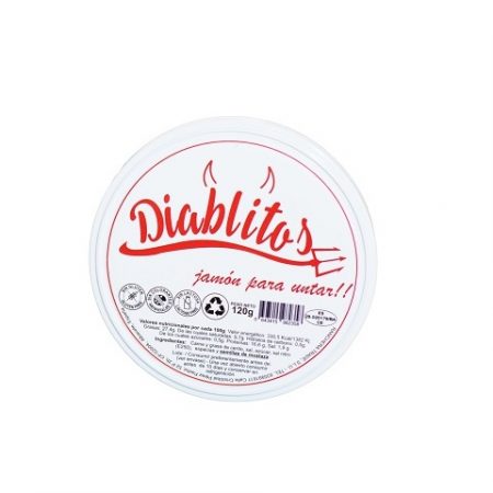 Jamon endiablado paras untar  diablito 120 grs