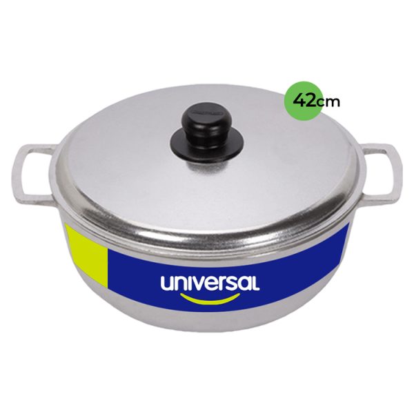 Caldero de Aluminio 42 cm Universal