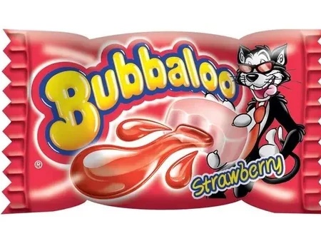 Bubbaloo Fresa  5 Grs por Unidad