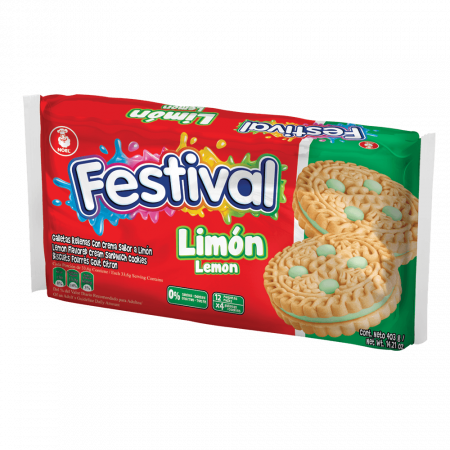 Galleta festival limon paquete