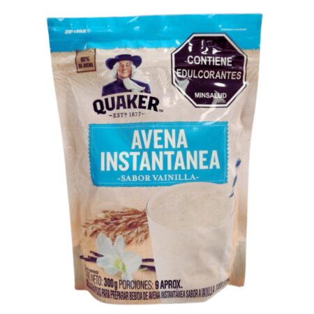 Avena instantanea Vainilla Quaker 300 Grs