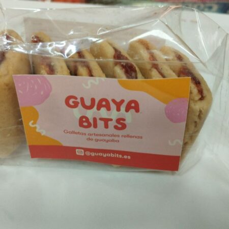 Galleta Guayaba Bits 6 Unidades Newton