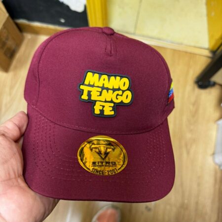 Gorra de la Vinotinto Mano Tengo Fe
