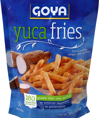 Yuca fries  pre-cocida   454gr Goya