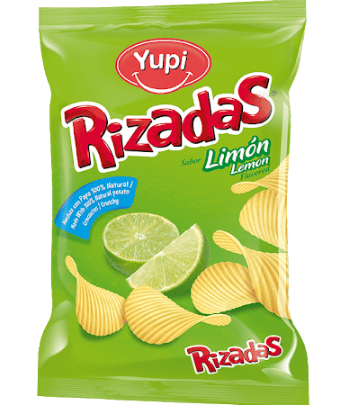Rizadas Sabor Limon 100gr Yupi
