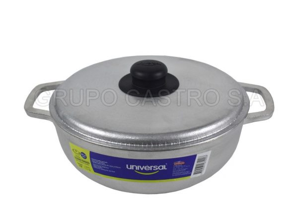Caldero de Aluminio Universal 24 cm