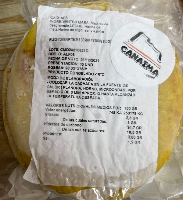 Cachapa Tequetapas 5 Unidades