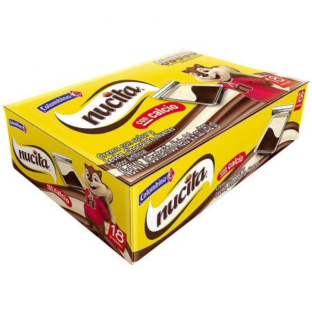 Nucita Bandeja Caja de 18 Unidades