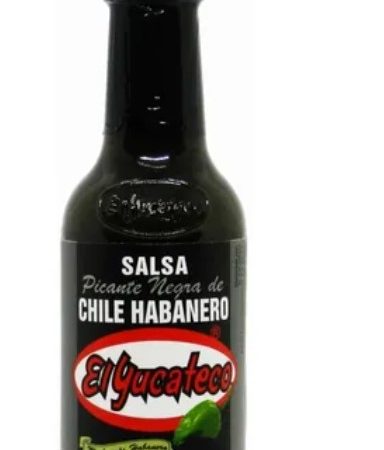 Salsa Picante Negra de Chile Habanero El Yucateco 120 ml