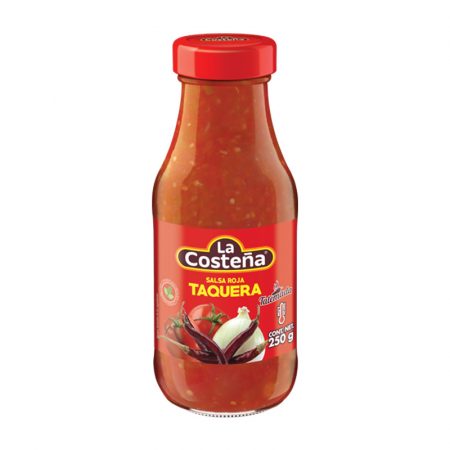 Salsa Roja Taquera Tatemada La Costeña 250 Grs