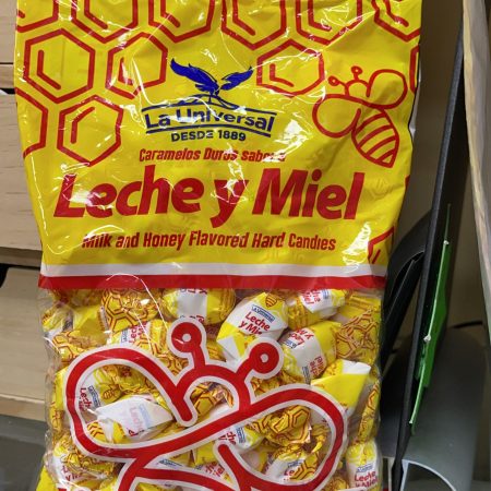 CARAMELOS LECHE Y MIEL 100 UNIDADES