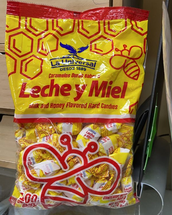 CARAMELOS LECHE Y MIEL 100 UNIDADES