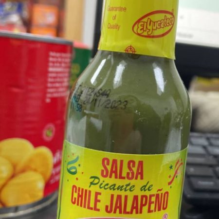 Salsa Picante de Chile Jalapeño El Yucateco 150 ml