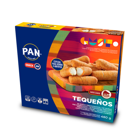 Tequeños Precocidos PAN 12unds
