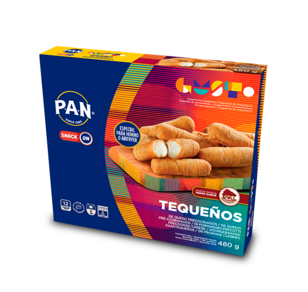 Tequeños Precocidos PAN 12unds