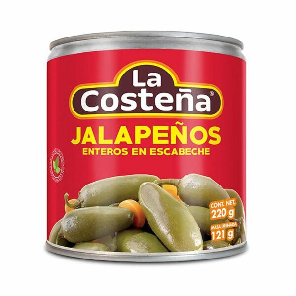 Jalapeños Enteros La Costeña 220 Grs