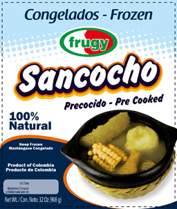 Sancocho Congelado Fruggy 900 Grs