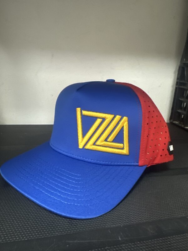 Gorra Nueva Rojo con Azul