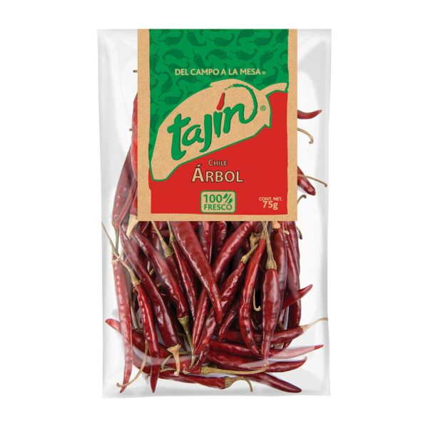 Chile Seco Arbol Tajin 75 grs