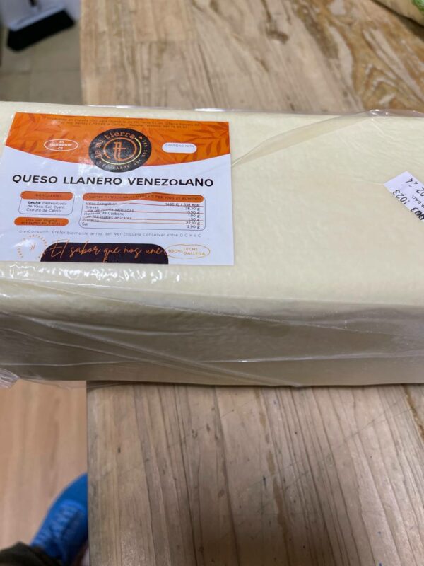 Queso Llanero 3.680 grs Barra Mi Tierra