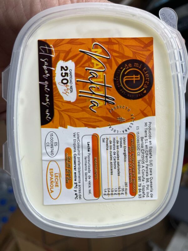 Nata 250 grs Mi Tierra