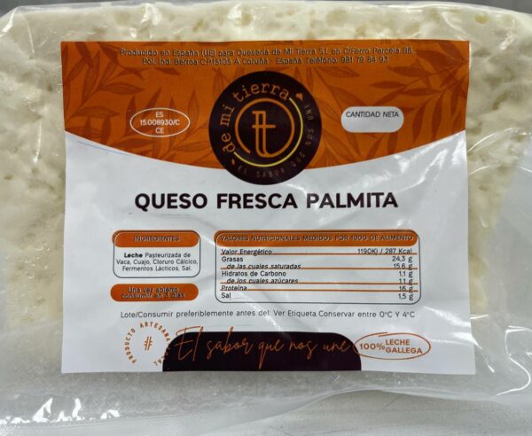 Queso Palmita Mi Tierra 400 Grs