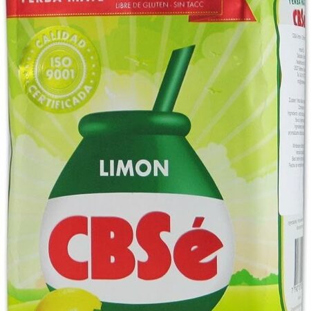 Yerba Mate CBSE Limon 500 grs