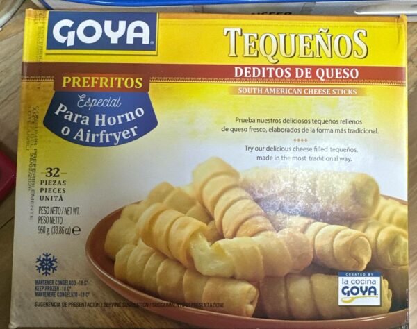 Tequeños precocidos goya 32 und