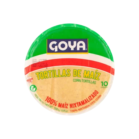 Tortillas de maiz Goya 10 und
