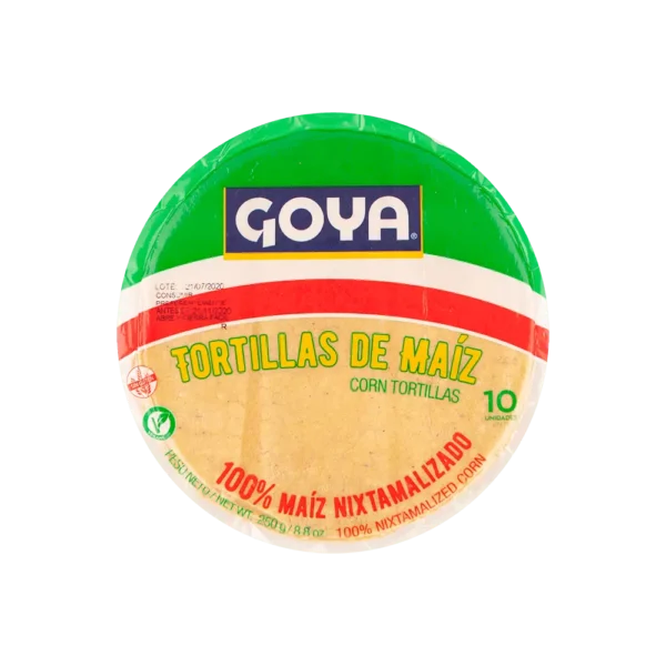 Tortillas de maiz Goya 10 und