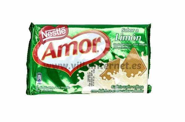 Galleta Wafer Amor Limon 100 grs