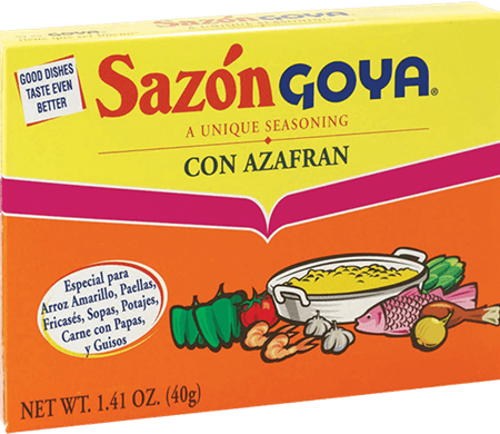 Sazon Goya con Azafran 40 grs