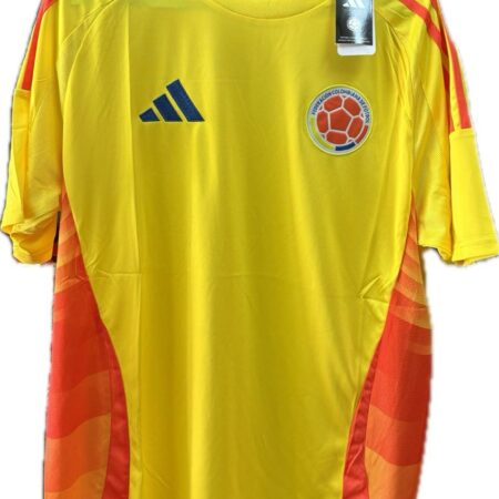 Camiseta Dama Colombia Amarilla Talla M