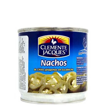 Jalapeño Nachos en Rodaja Clemente 220gr