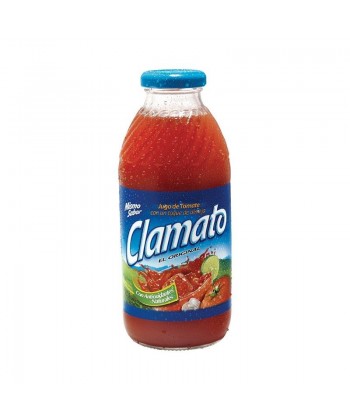 Clamato 473 grs Cristal con  Almejas