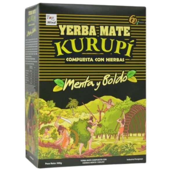 Yerba Mate Kurupi Menta y Boldo 500gr