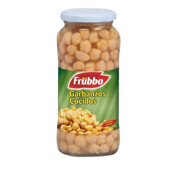 Garbanzos 580 ml bote crital don Frubbo