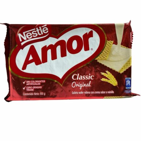 Galleta Wafer Amor Classic 100 Grs