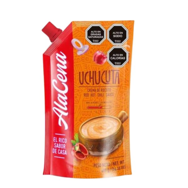 Uchucuta crema de rocoto alacena 400 Grs