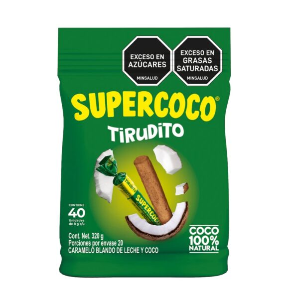 Supercoco Tirudito 40 unidades 320 Grs