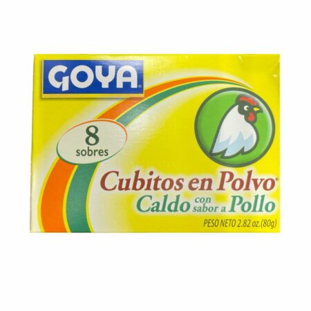 Cubitos en polvo sabor a Pollo 8 sobres Goya