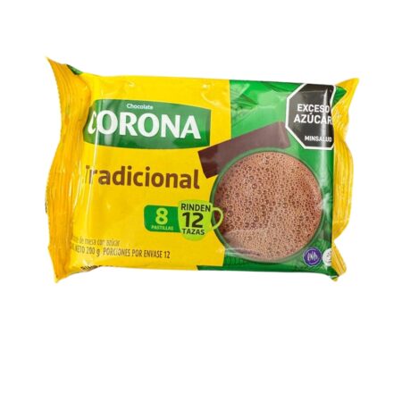 Chocolate Corona Tradicional 200 Grs
