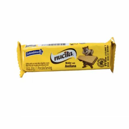 Nucita Wafer con Avellana 20 Grs