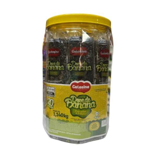 Bocadillos de Banana (Tarro 20 Unds)