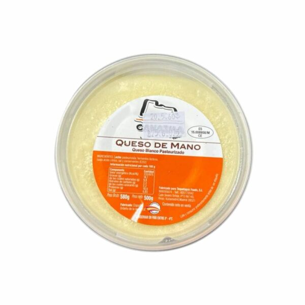 Queso Mano 500gr Tequetapas