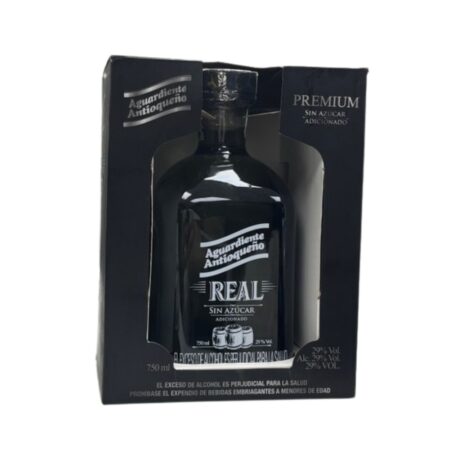 Aguardiente Antioqueño Real Sin Azúcar Adicionado 750ml